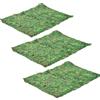 Giomari 3 Fogli di Muschio Finto per Decorazioni Presepe di Natale Artificiale Muschio Natalizio Verde Chiaro Scuro Muschio per, Parete, presepe, Decorazioni o modellismo Misure : Foglio 30x40