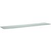 Bolis Italia BA1C080HG2T1 - Mensola Vitra in Vetro temperato di Sicurezza, con Bordi arrotondati, 80 x 15 x 0,6 cm, sabbiato