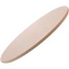 Milisten Tavola Base in Legno MDF 20 Cm per Scultura Ceramica, Disco Portatile per Tornio Argilla Bordi Arrotondati, Pannello Resistente alla Compressione per Essiccazione Opere Artistiche