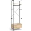 Vicco Armadio multifunzione Enya, Legno, 60 x 180 cm con cassetto, per la conservazione di abbigliamento e accessori