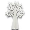 Aurora Store - Albero della Vita in Legno Bianco h. 80 cm Decorazione a Forma di Albero dei Desideri, Espositore Bijoux, per Tableau Matrimonio,Comunione, segnaposto Natale bomboniere Fai da Te