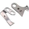 ckpsms Marca - #114-09257+114-09604 Coltello Mobile 1SET e Coltello Fisso Compatibile con Il Marchio JUKI DDL-5550N-7,DDL-8500-7,DDL8700-7,DDL9000