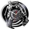 AVJERA Orologio da Parete in Vinile DJ Orologio da Parete con Dischi in Vinile Vintage Balance Scale Layers Office De
