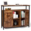 IDMarket - Credenza a 2 ante con ripiani effetto invecchiato, design industriale DAYTON