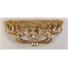 artissimo Consolle barocco da parete/console a specchio/mensola da parete, 40 cm x 17 cm x 17 cm, colore: oro