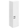 B BELINI GROUP Belini Frigorifero Armadio Alto Cucina SSL. 60 cm di larghezza e 204 cm di altezza Armadio a muro per frigorifero con 2 ante, bianco opaco