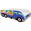 ACMA Letto Auto per Bambini Letto Junior Materasso Car Truck Camion Auto (160x80 cm con Materasso, 05)