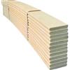 Generico KIT 10 Listelli Curvati in Legno di Faggio Multistrato - Ricambio per Doga - 6,7 X 79 X 0,8 Cm - Alta resistenza - compatibili Universali