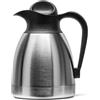 Forgast Caraffa Termica Professionale in Acciaio Inox, 1 Litro, Thermos Caraffa con Coperchio Rimovibile per Bevande Calde e Fredde Caffè Tè, per Ristorante Catering Mense Hotel Buffet