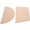 HEMOTON 2 Pz Strumento Per Tagliare La Pasta Pizzette Affettatrice Per Pane Raschietto Per Legno Mini Strumento Raschietto Per Pasta Raschietto Con Manico in Legno Miscelatore Faggio