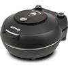 G3 Ferrari G10199 Forno Pizza Pummarola, Fino a 420 °C, 1200W, Pietre Refrattaria, Pareti fredde, Palette INOX, Ricettario incluso, Visore temperatura, Chiusura ammortizzata, Nero opaco