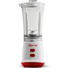 Girmi FR02 Frullatore, 350 W, 2 velocità, Pulse, Capacità 0,6 Litri, Lame Inox, Tappo dosatore, Beccuccio, Plastica, Bianco