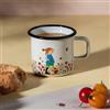 Muurla PIPPI Calzelunghe Tazza Smaltata Be More Pippi 0,37 L, Edizione 80° Anniversario