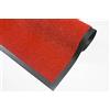 WohnDirect Premium Zerbino Rosso 85x150cm | Tecnologia di riciclaggio ECONYL® | Lavabile a 60°C | Retro in gomma nitrilica | Prodotto nell'UE | Zerbino commerciale per aree ad alta frequenza