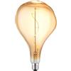home sweet home collection Home Sweet Home Edison Vintage E27 | fonte luminosa LED filamento Flex | Blown lampada LED | Ambra | Dimmerabile | 3W 180lm 2700K | luce bianca calda | Adatto per attacco E27