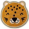 ATMOSPHERA CREATEUR D'INTERIEUR - Tappeto leopardato per bambini kori giallo ocra d90cm