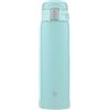 Zojirushi SM-SF48-AM Bottiglia d'Acqua, Bevuta Diretta [Apertura One-touch] Tazza in Acciaio Inossidabile, 16,9 fl oz (480 ml), Blu Menta