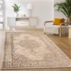 Paco Home Tappeto Soggiorno Camera da letto Pile corto Vintage Orientale Motivo astratto Moderno Beige, Dimensione:240x340 cm