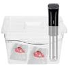 FLEXMAN Contenitore per Sottovuoto da 11 Litri con Coperchio, Cerniera Pieghevole Contenitore per Sottovuoto Contenitori per Cottura Sottovuoto per Utensili da Cucina Sous Vide