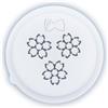 Pastidea - Trafila in POM Fiore di Sakura Compatibile con Philips Pasta Maker Avance e Serie 7000
