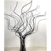 DongArts Rametti di salice secchi ondulati e ricci, decorativi per vasi e alberi di Natale, ghirlande, decorazioni per casa e artigianato (elegante nero)