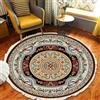 Tomifine Tessuto Tappeto Rotondo, Tappeti con Nappe Lavabile Mandala Stampato per Camera da Letto Soggiorno Cucina (120cm,#11)