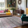 Mazovia Tappeti Multicolori - Vintage Boho Tappeto Pelo Corto - Tappeti Moderni per Soggiorno e Camera da Letto - OEKO-TEX - Salotto Grandi Dimensioni - 180 x 250 cm
