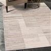 Carpeto Rugs Tappeto Salotto Vintage Pelo Corto - Tappeti Moderni Design Soggiorno - Tappeti Camera da Letto Moderno - Tappeti Salotto Grandi Dimensioni - Beige Crema - 200 x 300 cm