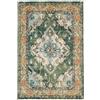 RugVista Leia, Tappeto, Vintage, 160 x 230 cm, Rettangolare, Pelo medio, Soggiorno, Sala da pranzo, Camera letto, Cucina, Lavabile solo a secco, Verde
