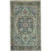 RugVista Georgia Oriental, Tappeto, Orientali, 160 x 230 cm, Rettangolare, Pelo corto, Soggiorno, Camera da letto, Cucina, Lavabile in lavatrice, Verde/Multi