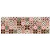mubusi Tappeto Vinile Cucina Sala - Varie Dimensioni - (Candy Rosso 60x180 cm)