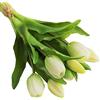 SPORTARC Tulipani artificiali, realistici al tatto, in lattice, tulipani finti, bouquet da sposa, decorazione per casa, giardino