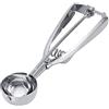 Jenngaoo Paletta per Gelato Premium, Paletta per Gelato in Acciaio Inossidabile, Porzionatore per Gelato per Palle di Gelato Perfette con Impugnatura Ergonomica Arrotondata per Yogurt, Gelati(4CM)