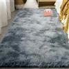 CAOBAOF Peloso Tappeti 220 x 230 cm Pelo Lungo Shaggy Tappeti Fondo Antiscivolo Camera da Letto Moderno, Scendiletto, Stanza, Grigio Chiaro
