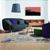 HMO HOME MY OWN Tappeto Piccolo 60x110 cm Moderno in Polipropilene - Economico e Resistente - Tappeto Pelo Corto Facile da Pulire - Ideale per Ingresso, Stanza dei Giochi e Camera da Letto