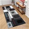 CONGCLI Passatoia Cucina 68 x 120 cm Antiscivolo, Idrorepellente, Facile da Pulire, Resistente, Lavabile Runner da Cucina - Tappeto per Soggiorno, Camera da Letto, Corridoio, C