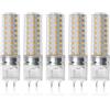 enwant Lampadine LED G12 Lampadina a ioduri metallici CDMT Sostituzione, lampadina LED G12+ da 10 Watt Sostituisce lampadina MasterColor/Powerball/HID/T6, 85-265 V, confezione da 5(3000K Warm White)