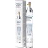 AquaFloow Cilindro CO₂ per Gasatore d'acqua Premium 600 ml, Cartuccia per Acqua Frizzante, Cilindro fino a 60 L, Ricambio Compatibile con SodaStream, Aarke- 1 pezzi