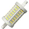 LEDLUX 1 Pezzo Lampada Led R7S 78mm Dimmerabile, 15W=180W 1800lm, Diametro 30mm, Angolo Luce 360°, Bianco Freddo 6000K