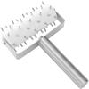 Generic Strumento per la preparazione della pasta, strumento per pasticceria, rullo per crosta 21 x 14,8 cm, per preparare, dispositivo di aggancio con struttura in acciaio inossidabile, accessorio