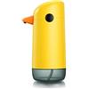 EUYIMOMO dispenser sapone,Distributore automatico di sapone in schiuma a induzione, simpatico telefono cellulare per il lavaggio della casa intelligente di pollo