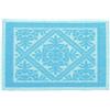 Generico Tappeto tappetino tinta unita 100% Cotone Made In Italy ch (Azzurro, 50x80)