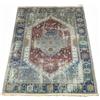 Generic Tappeto Passatoia in cotone 100% con frange lux multicolore con motivi tradizionali e moderni LOGGYY (80x200)