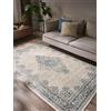 benuta Pop Tappeto Salotto Laury - Grigio 250x350 cm - Fibra sintetica - Rettangolare & Stile: Vintage - Per camere da letto, sale da pranzo, soggiorni - facile da pulire