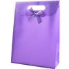 C.X.Y. 36 Pezzi Sacchetto Borsa Wedding Bag Con Fiocco Manico Plastica (VIOLA)