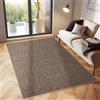 SIMPEX Tappeti a pelo corto, Unicolor - Monocroma, Tappeto Marrone, 160 x 230 cm, Tappeti in stile moderno, Tappeto soggiorno