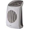 bimar HF200 Stufetta Elettrica Bagno, Termoventilatore Elettrico da 2000W a Basso Consumo con Termostato Regolabile e Protezione Comandi, Corpo in Plastica con Maniglia Integrata