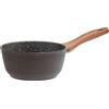 Sambonet Casseruola Alta 1 Manico Antiaderente Nera Rock 'n' Rose 18cm Sambonet