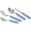 Neva Posateria Creativa Neva Servizio Posate Set 24 Pezzi Colorando Blu Reale