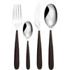Guzzini - JUST Set 24 Posate per 6 Posti Tavola, in Acciaio Inox - Espresso - 122900250